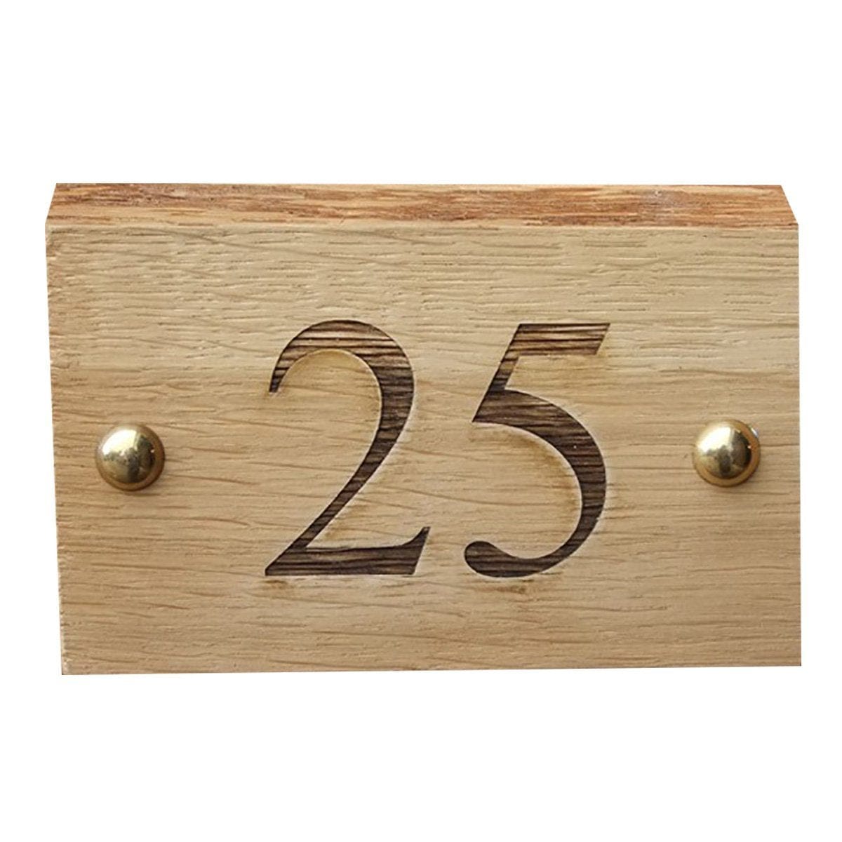 Artistic Lovely Trendy Timber Number Sign For Home Bespoke Robust Modern Ornament 2 Beautiful Stylish Wooden Number Plate for Home Personalized Sturdy - Karigaari India Aesthetic Home Decor