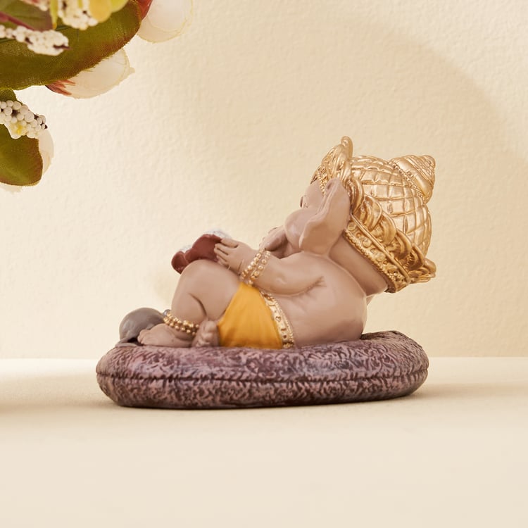 Artistic Stylish Learning Ganesha Set Home Office Gift Decorative Piece 6 Learning Ganesha Set - Home Office Gift - Karigaari India Aesthetic Home Decor