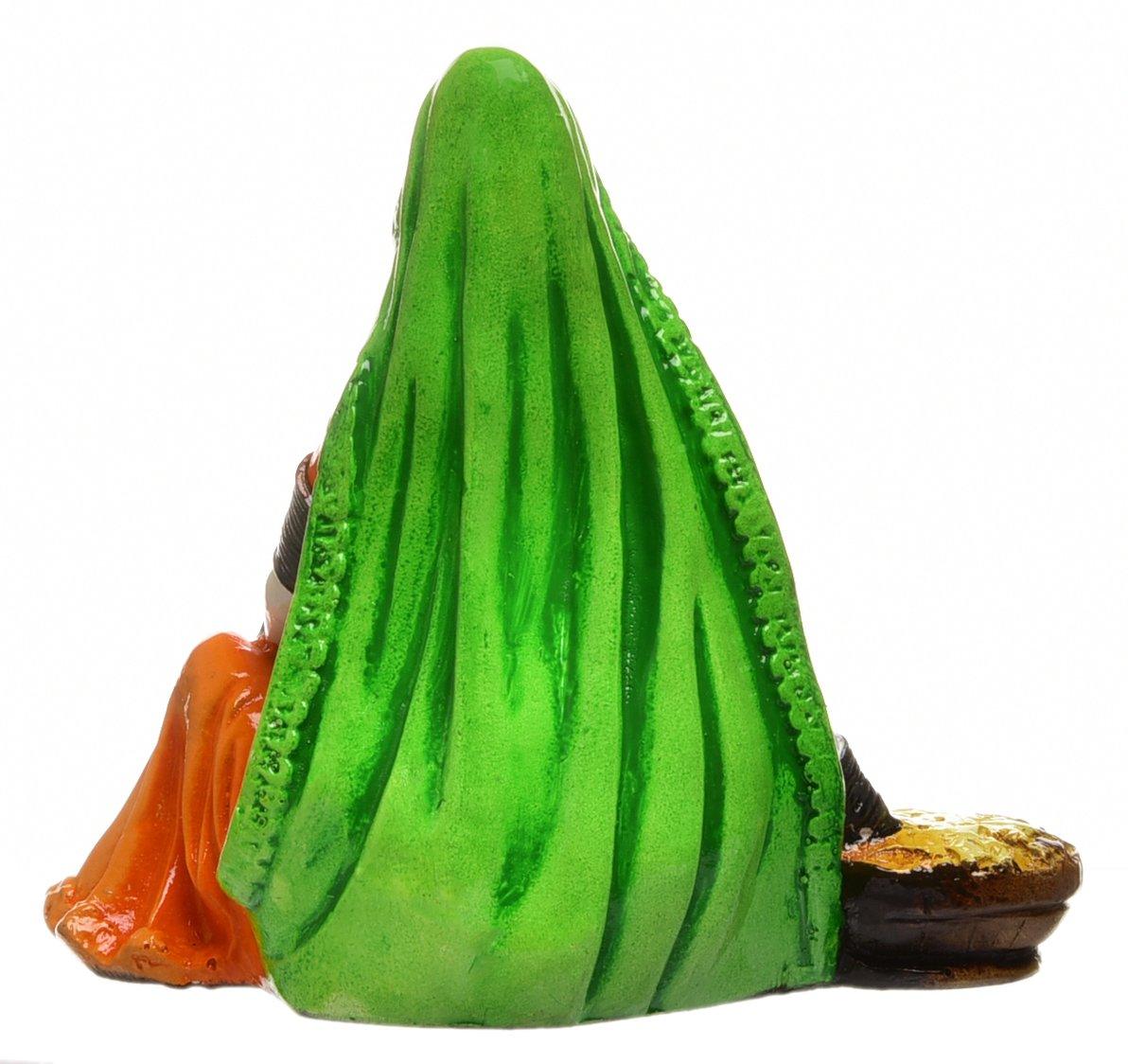 Chic Artisan Rajasthani Lady Making Chakki Polyesine Statue Decor Piece For Home Home Decor Unique Decor Piece 5 Handcrafted Rajasthani Lady Making Chakki Polyesine Idol Showpiece for Home Decor - Karigaari India Aesthetic Home Decor