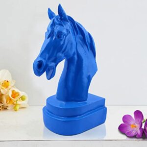 Karigaari Horse Bust Figurine - Artistic Gift - Karigaari India Aesthetic Home Decor