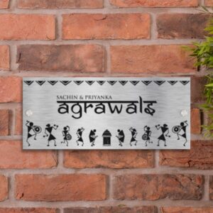 Beautiful Personalized Acrylic Name Plate for Office Home Durable - Karigaari India Aesthetic Home Decor