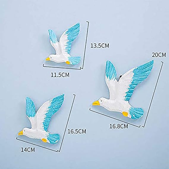 Elegant Mediterranean Style Bird Wall Design Collection Of Three Premium Home Decor 5 Mediterranean Style Bird Wall Art - Set of Three - Karigaari India Aesthetic Home Decor