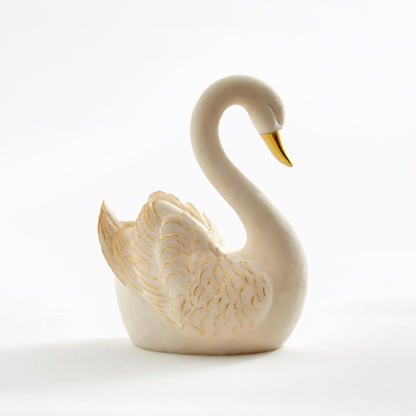 Elegant Premium Swan Figurines Collection Romantic Home Decor Stylish Accent 7 Luxury Swan Figurines Set Romantic Decor - Karigaari India Aesthetic Home Decor
