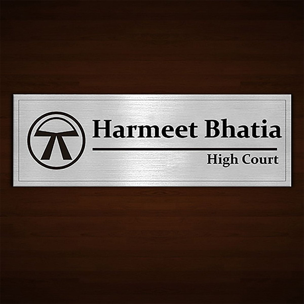 Elegant Robust Custom Acrylic Custom Sign For Office Home Long Lasting Lovely Decorative Piece 1 Sturdy Custom Acrylic Name Plate for Office Home Durable Beautiful - Karigaari India Aesthetic Home Decor