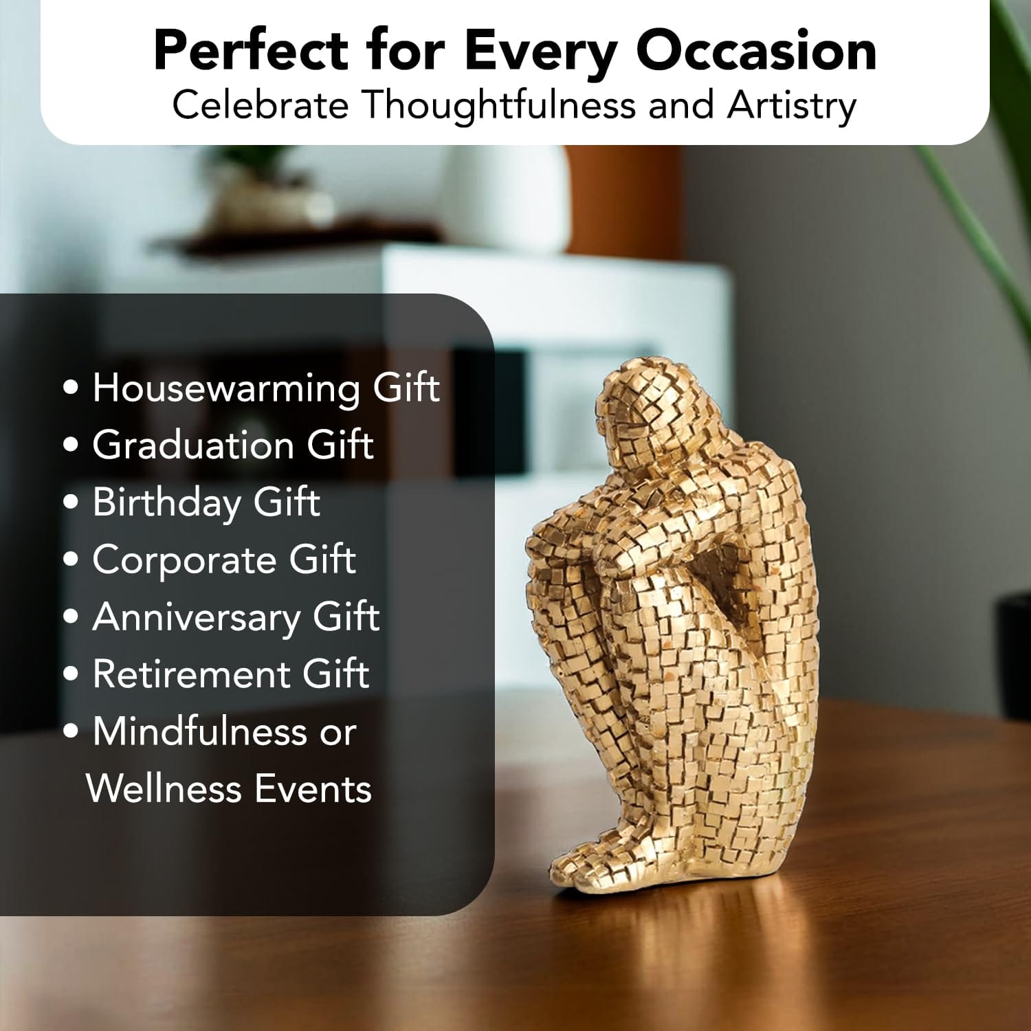 Graceful Antique Resin People Statue Figure For Home Home Decor Vintage Human Figure Display Piece For Living Room Office Gifting Artistic Collectible Decor Artful Decor Piece 6 Antique Resin People Sculpture Statue for Home Decor | Vintage Human Figurine Showpiece for Living Room, Office & Gifting | Artistic Collectible Decor - Karigaari India Aesthetic Home Decor