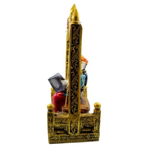 Graceful Lord Ganesha Sitting On Jhula Reading Newspaper Statue For Home Decoration Home Decor Accent 4 Lord Ganesha Sitting on Jhula Reading newspaper Idol for Home Decor - Karigaari India Aesthetic Home Decor