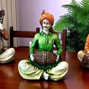 Rajasthani Village Craftspeople Traditional Indian Artisan Trio - Karigaari India Aesthetic Home Decor