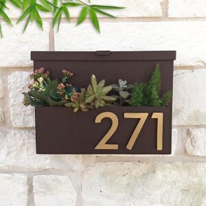 Artisanal Touch: Handcrafted Custom Wooden House Number Sign for House Decor - Karigaari India Aesthetic Home Decor