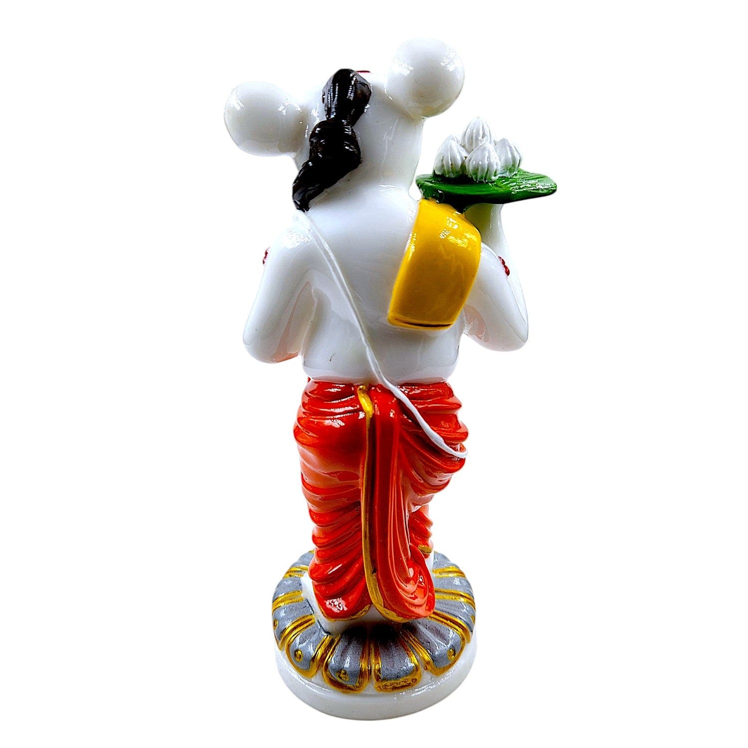 Luxurious Cute Mushak Decor Piece Fortunate Resin Crafted Mouse Figurine For Ganesha Home Home Decor Home Decor Accent 8