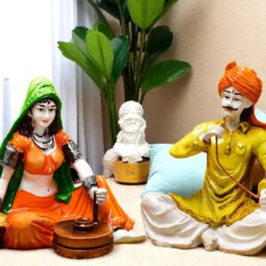 Rajasthani Churning Spinning Home Decor - Karigaari India Aesthetic Home Decor