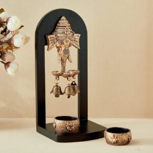 andcrafted Ganesha Murti Ganpati Bappa Resin Idol for Pooja & Gifts - Karigaari India Aesthetic Home Decor