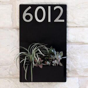 Personalized Charm: Handcrafted Wooden House Number Plate - Karigaari India Aesthetic Home Decor