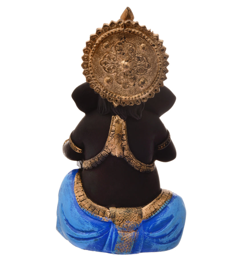 Modern Melodic Blessings Ganesha Intricately Crafted Resin Crafted Statue With Harmonium Spiritual Festive Unique Decor Piece 5 Melodic Blessings Ganesha: Intricately Crafted Resin Idol with Harmonium - Spiritual & Festive - Karigaari India Aesthetic Home Decor
