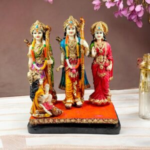 Colourful Ram Darbar Idol for Home Decor - Karigaari India Aesthetic Home Decor