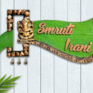 Stylish Custom Wooden Name Plate for Office Home Sturdy Decor - Karigaari India Aesthetic Home Decor