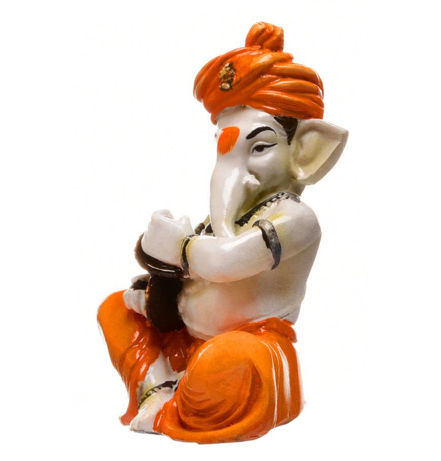 Premium Shehnai Harmony Ganesha Statue Resin Crafted Musical Ganpati For Home Temple Festive Gifting Home Decoration 2 Shehnai Harmony Ganesha Idol Resin Musical Ganpati for Home Temple & Festive Gifting - Karigaari India Aesthetic Home Decor