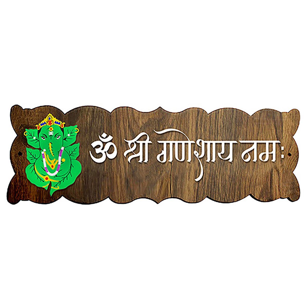 Premium Solid Custom Wood Name Plaque For House Fashionable Sturdy Decoration Artful Decor Piece 2 Sturdy Custom Wooden Name Plate for House Stylish Durable Decor - Karigaari India Aesthetic Home Decor