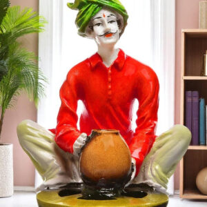 Shaping Earth with a Smile: Karigaari Potter of Rajasthan - Cheerful Home Accent - Karigaari India Aesthetic Home Decor