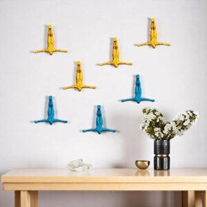 Unique Decorative Diver Hook Trio - Karigaari India Aesthetic Home Decor