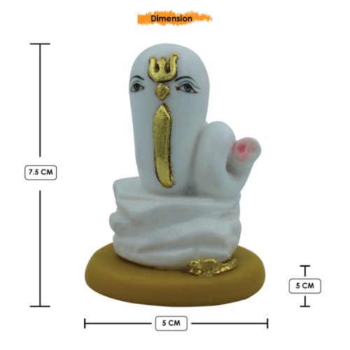 Stylish Lord Ganesha Figure In Shivling Shape For Home Decor Home Decoration 3 Lord Ganesha Idol in Shivling Shape for Home Decor - Karigaari India Aesthetic Home Decor