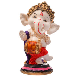 Lord Ganesha in Motion: Unique Resin Dance Idol for Home, Pooja & Festive Decor - Karigaari India Aesthetic Home Decor