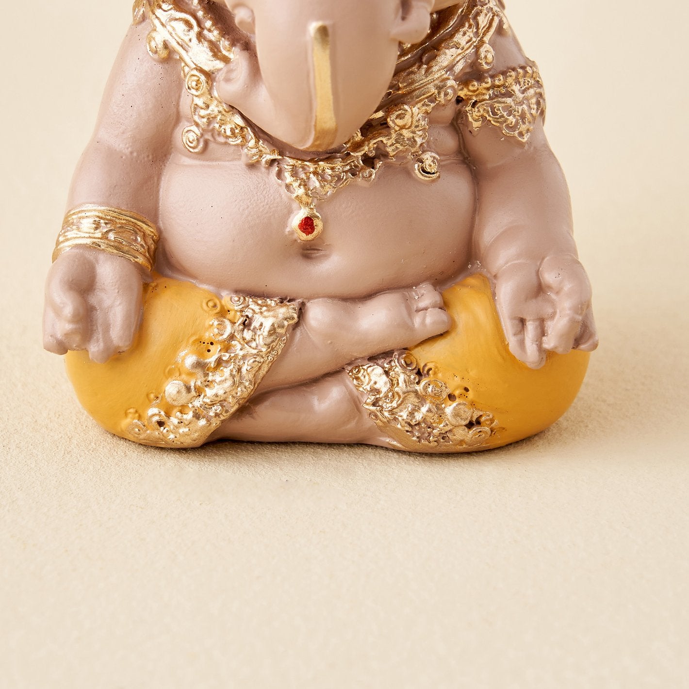 Stylish Meditative Ganesha Figurine A Symbol Of Stillness Strength Stylish Accent 3 Meditative Ganesha Idol – A Symbol of Stillness & Strength - Karigaari India Aesthetic Home Decor