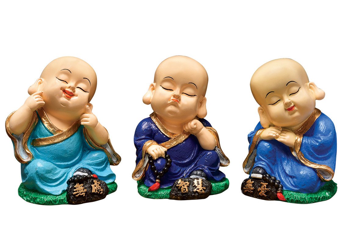 Timeless Handmade Ployresin Three Pieces Sitting And Sleeping Lord Buddha Multicolour Idol Decor Piece Home Decoration Office Decor Spiritual Gift Home Decor Accent 3 Handcrafted Ployresin Three Pieces Sitting And Sleeping Lord Buddha Multicolour Statue Showpiece Home Decor/Office Decor/Spiritual Gift - Karigaari India Aesthetic Home Decor