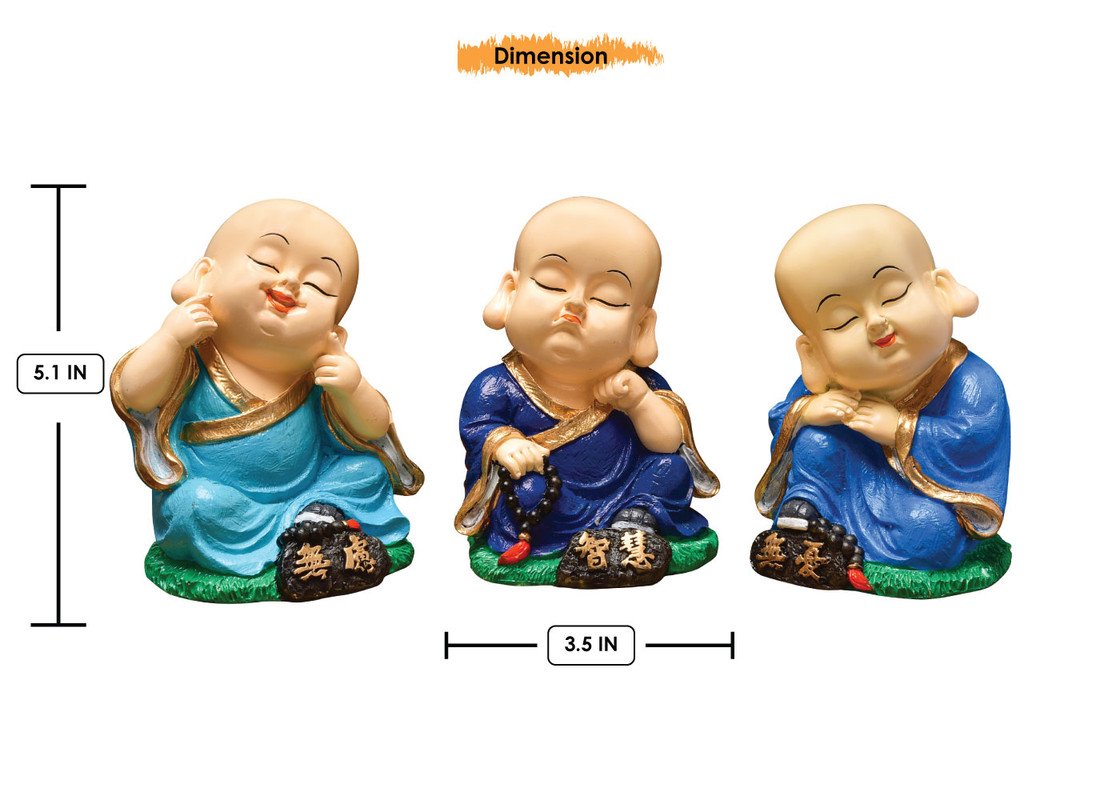 Timeless Handmade Ployresin Three Pieces Sitting And Sleeping Lord Buddha Multicolour Idol Decor Piece Home Decoration Office Decor Spiritual Gift Home Decor Accent 4 Handcrafted Ployresin Three Pieces Sitting And Sleeping Lord Buddha Multicolour Statue Showpiece Home Decor/Office Decor/Spiritual Gift - Karigaari India Aesthetic Home Decor