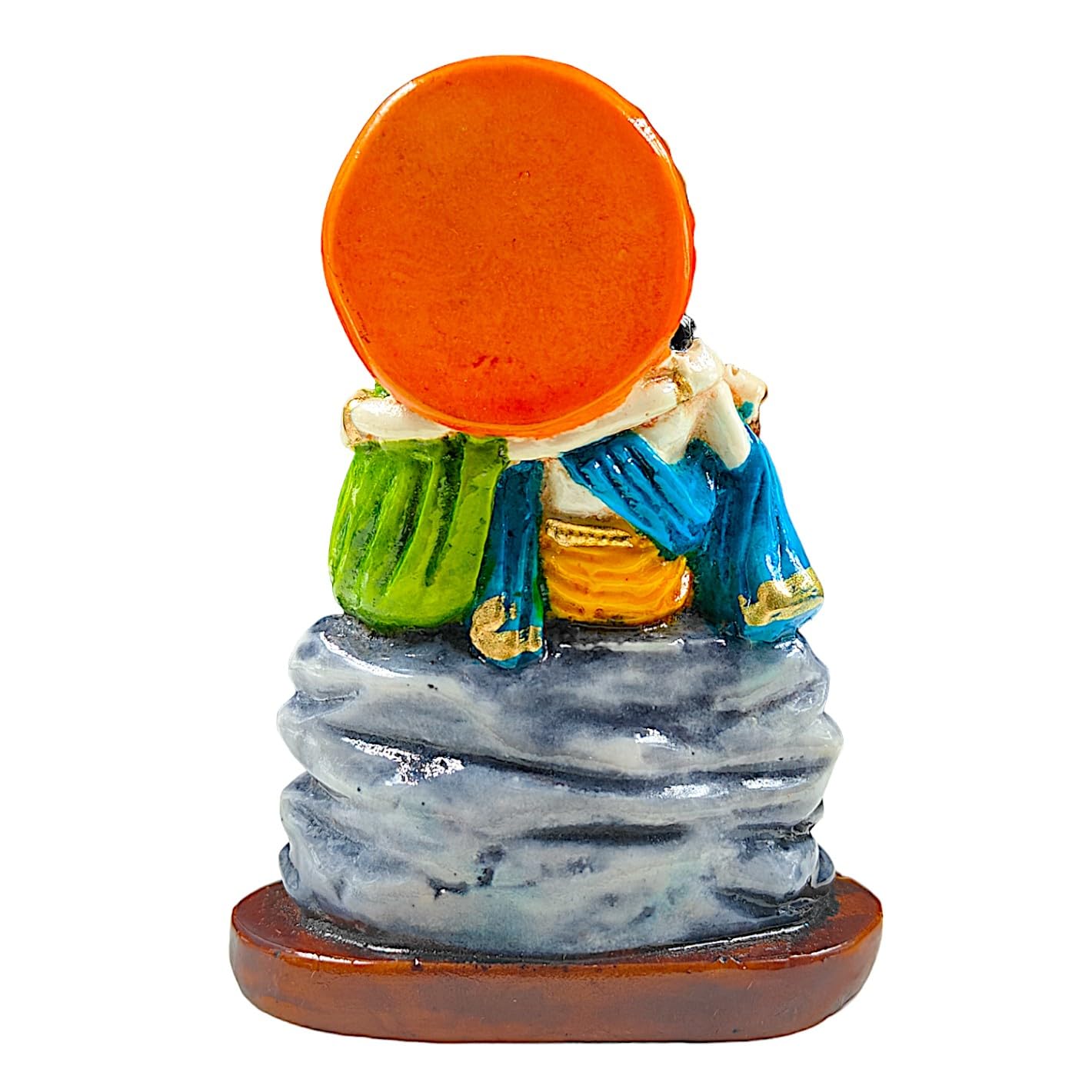 Timeless Serene Radha Krishna Seated Idol Colorful Resin Crafted Figurine For Spiritual Love Home Harmony Spiritual Gifting Modern Ornament 7