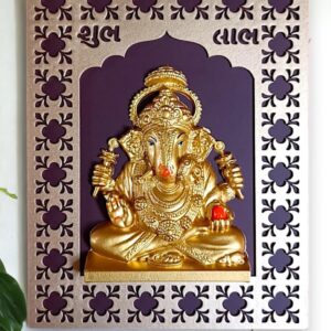 Wooden Ganesha Wall Hanging for Home Decor I Gifting - Karigaari India Aesthetic Home Decor