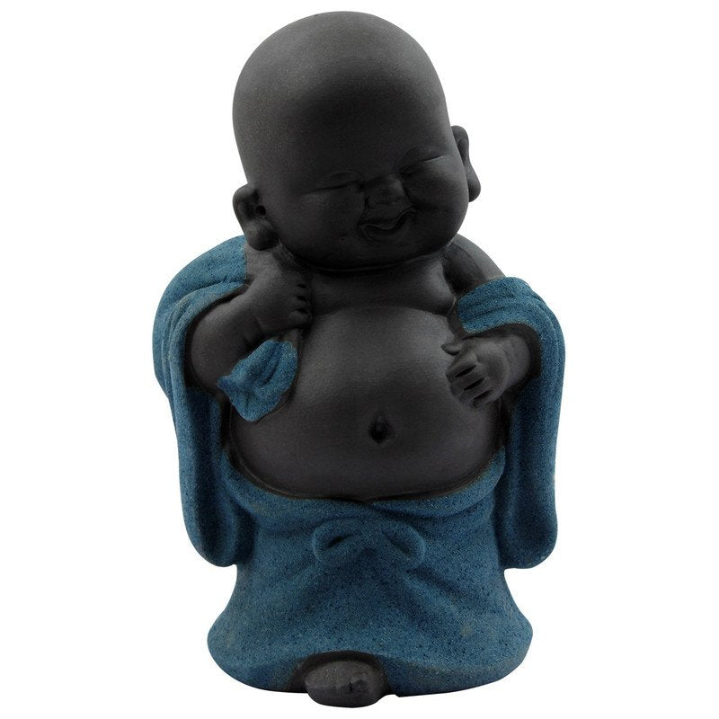 Unique Artisan Ployresin Lord Buddha Standing Black And Grey Figure Centerpiece Home Home Decor Office Decoration Spiritual Gift Stylish Accent 2 Handcrafted Ployresin Lord Buddha Standing Black And Grey Statue Showpiece Home Decor/Office Decor/Spiritual Gift - Karigaari India Aesthetic Home Decor
