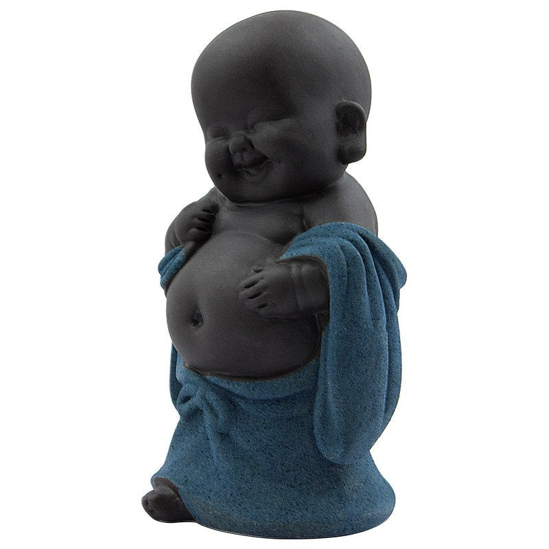 Unique Artisan Ployresin Lord Buddha Standing Black And Grey Figure Centerpiece Home Home Decor Office Decoration Spiritual Gift Stylish Accent 3 Handcrafted Ployresin Lord Buddha Standing Black And Grey Statue Showpiece Home Decor/Office Decor/Spiritual Gift - Karigaari India Aesthetic Home Decor