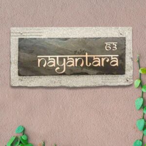 Durable Personalized Wooden Name Plate for Office Stylish Home - Karigaari India Aesthetic Home Decor