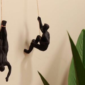 Modern Resin Wall Climber Men Set - Karigaari India Aesthetic Home Decor