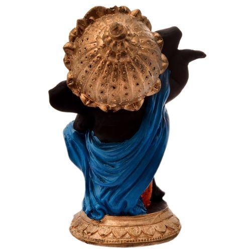 Unique Little Lord Ganesha Standing Idol Black Color Best Item for Home Decor - Karigaari India Aesthetic Home Decor